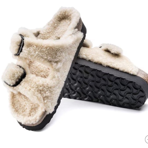 Birkenstock- Arizona Big Buckle Shearling - size 40 - Picture 2 of 6